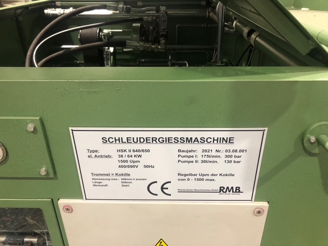 Spin-on Casting Machine – view 16